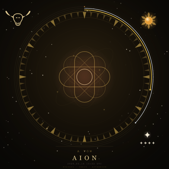 A VOW — a woven knot with no loose end