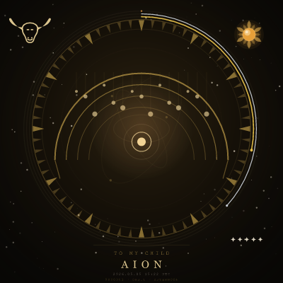TAURUS — The bull head-on, horns lifting off the brow and out