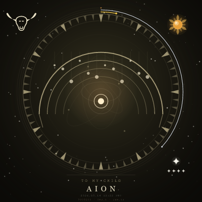 ZENITH — metal #f2e2b0 on #1a1810